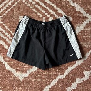 Nike Women's Athletic Shorts in Black and White